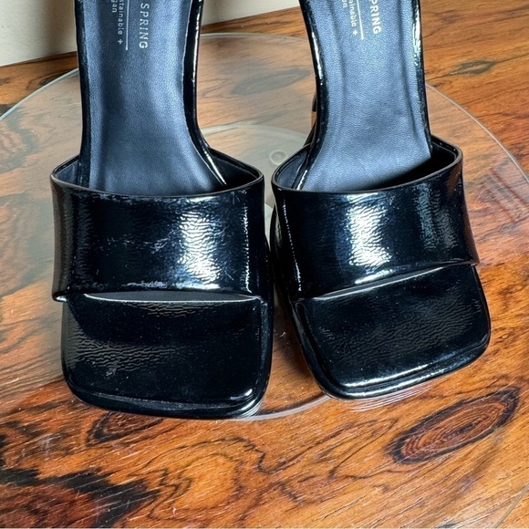 Call it SPRING Selita Mule Sandal - black patent leather - size 5 - Picture 10 of 16